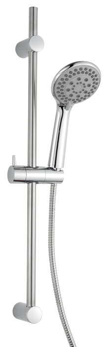 Dusjsett Ø100 mm krom - REN